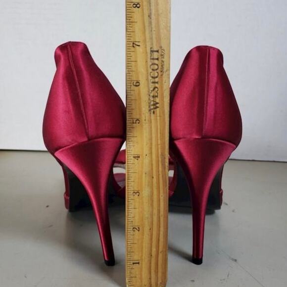 New Size 10M Stuart Weitzman Satin D'Orsay Pump Heels - Picture 2 of 9